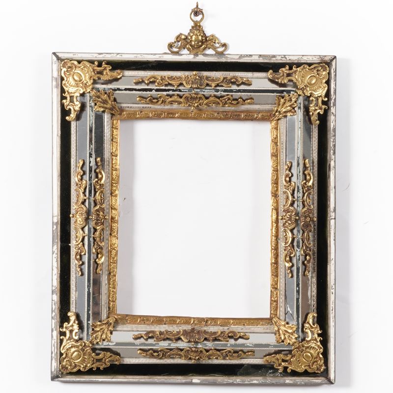 Cornice rivestita con specchi  - Auction Antiques - Cambi Casa d'Aste