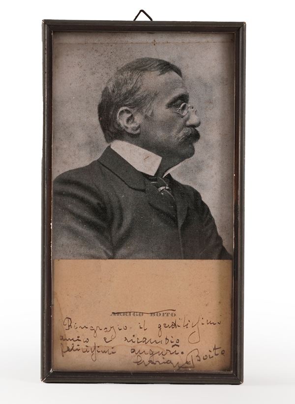Arrigo Boito - autografo
