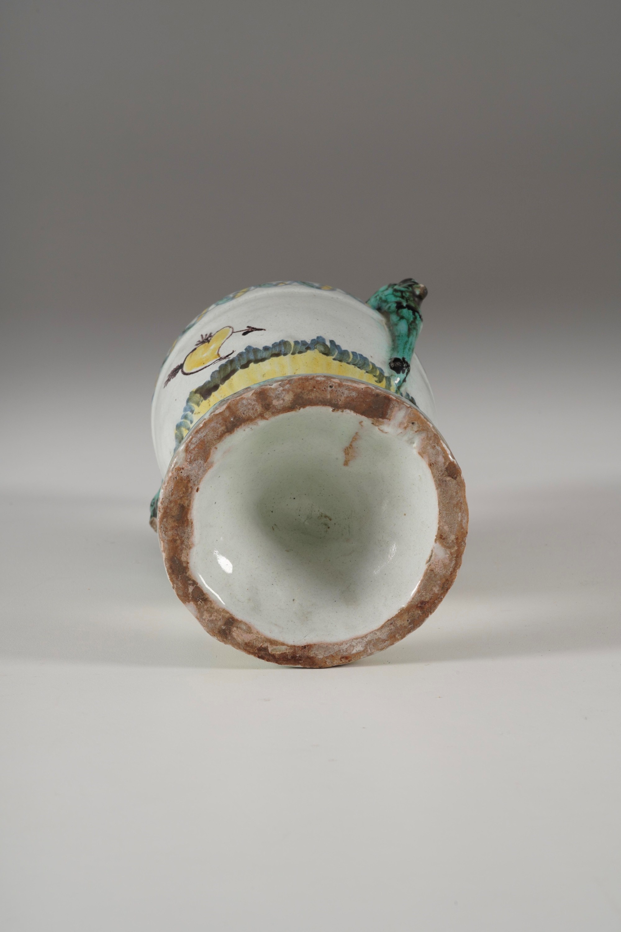 Vaso in maiolica, Italia meridionale, XIX secolo