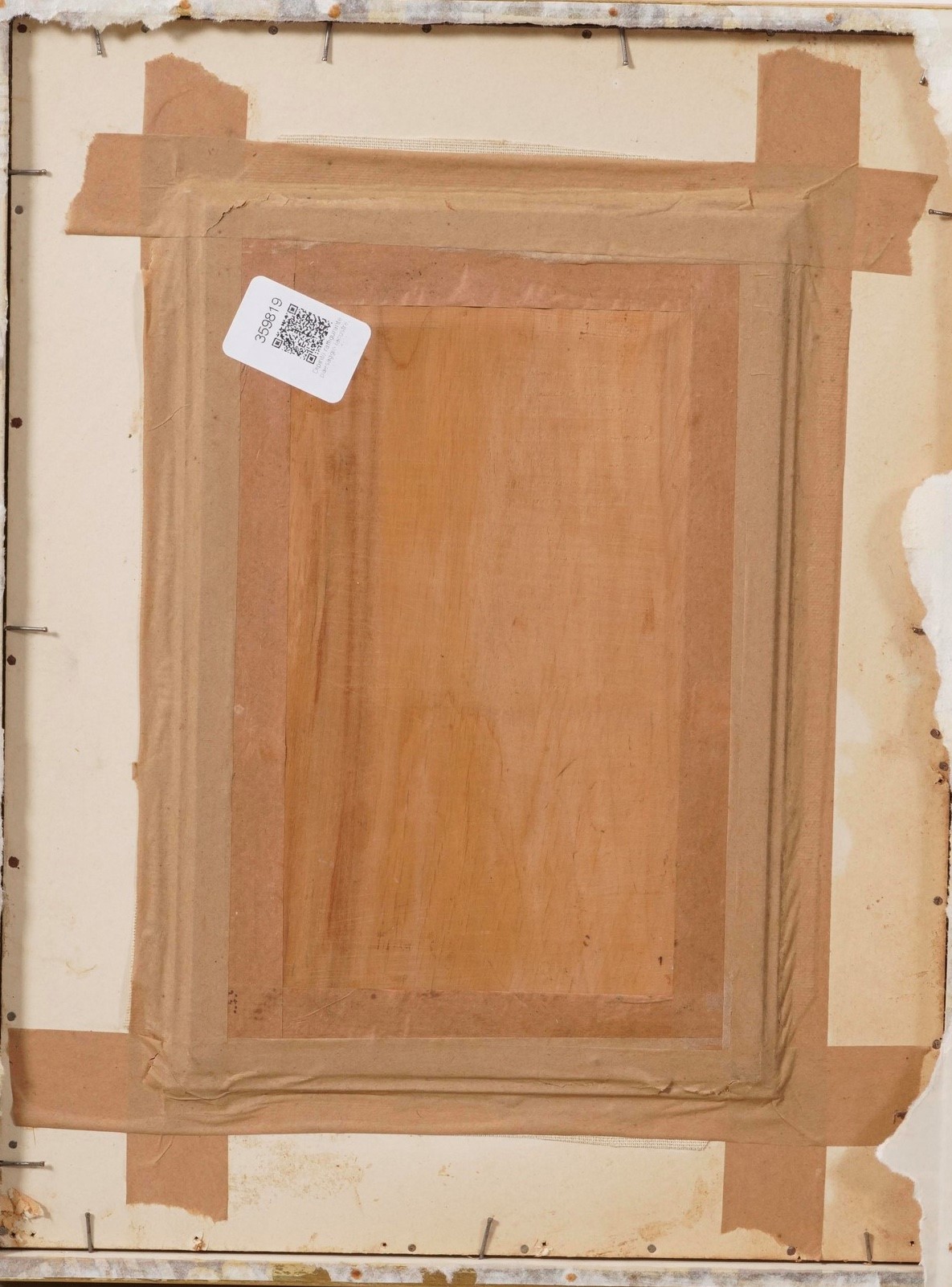 Scuola del XX secolo, Paesaggio lacustre, olio su tavola