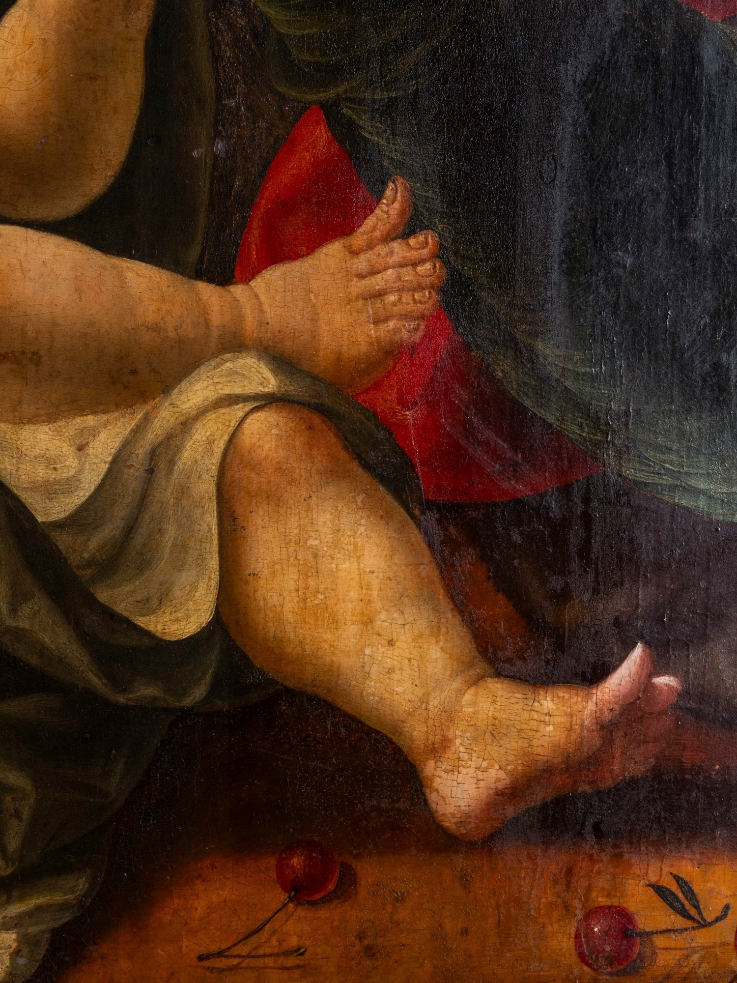 Jan Gossaert Detto il Mabuse - Madonna col Bambino, olio su tavola