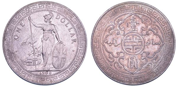 REGNO UNITO. VICTORIA, 1837-1901. Trade Dollar 1900.