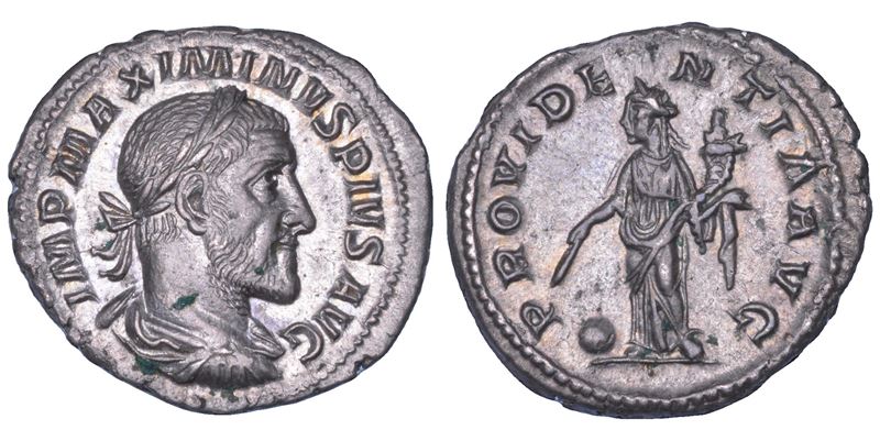 MASSIMINO I, 235-238. Denario, anni 236-238.  - Asta Numismatica - Cambi Casa d'Aste