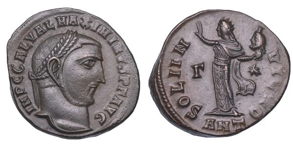SHIPPING ONLY IN ITALY. MASSIMINO, 309-313. Follis ridotto, 312. Antiochia.