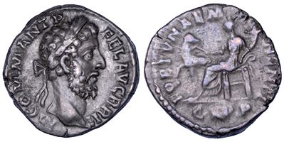 Commodo, Denario (189 d.C.), Roma