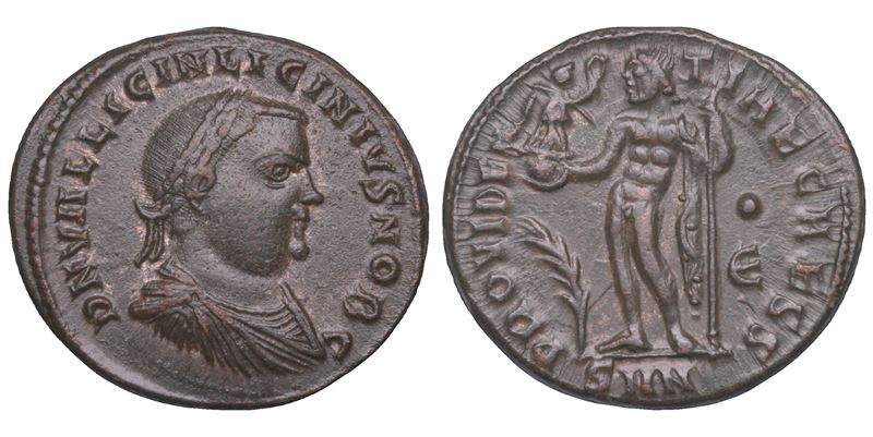 SHIPPING ONLY IN ITALY. LICINIO II, 317-324. Piccolo Bronzo, 317-320. Nicomedia.  - Auction Light Numismatics - Cambi Casa d'Aste