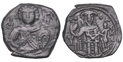 Duca Giovanni III Vatatzes (1222-1254), Tetarteron, bronzo, Magnesia