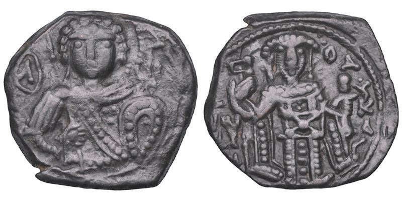 SHIPPING ONLY IN ITALY. DUCA GIOVANNI III VATATZES, 1222-1254. Tetarteron. Magnesia.  - Auction Light Numismatics - Cambi Casa d'Aste