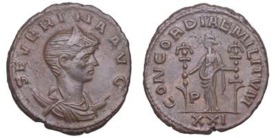 SEVERINA (moglie di Aureliano), Antoniniano, Antiochia