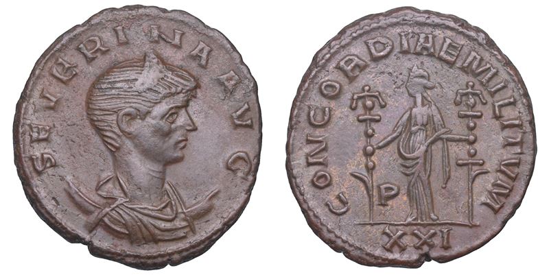 SHIPPING ONLY IN ITALY. SEVERINA (moglie di Aureliano), 270-275. Antoniniano. Antiochia.  - Asta Numismatica Light - Cambi Casa d'Aste