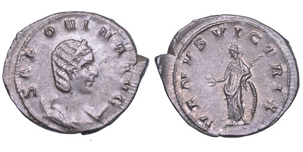 SHIPPING ONLY IN ITALY. SALONINA (moglie di Gallieno), + 268. Antoniniano, 256-257.