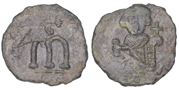 LEONZIO, 695-698. Follis. Siracusa.