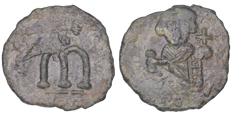 LEONZIO, 695-698. Follis. Siracusa.  - Auction Numismatics - Cambi Casa d'Aste