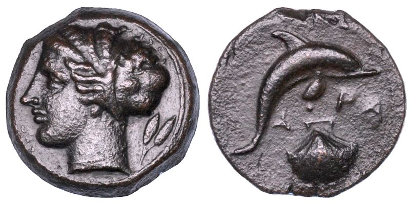 SICILIA - SIRACUSA. Bronzo, 430-380 a.C.