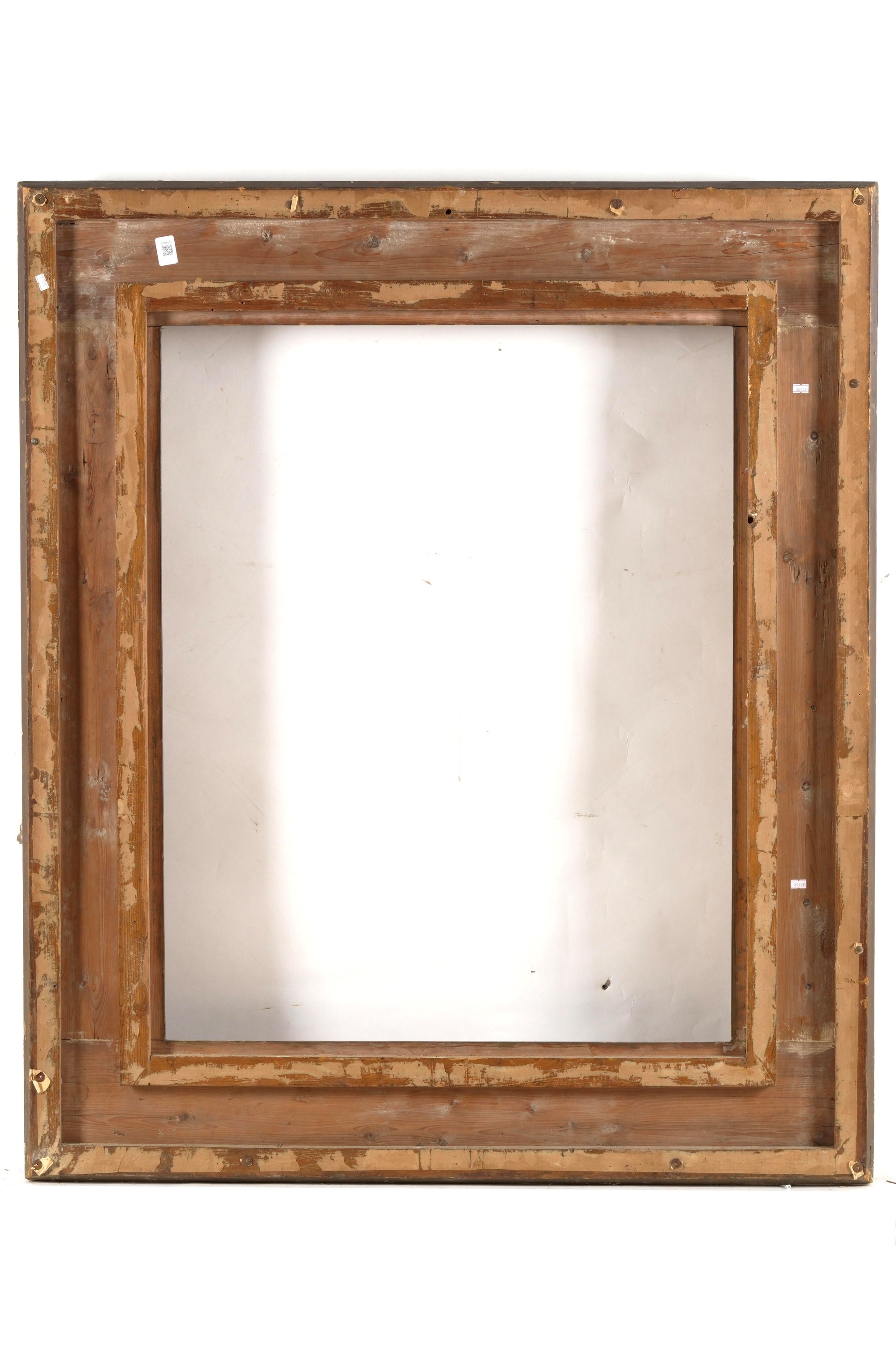 Cornice, in legno dipinto e dorato, XX secolo