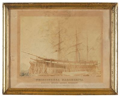 Clipper Regina Margherita, foto d'epoca del 1869