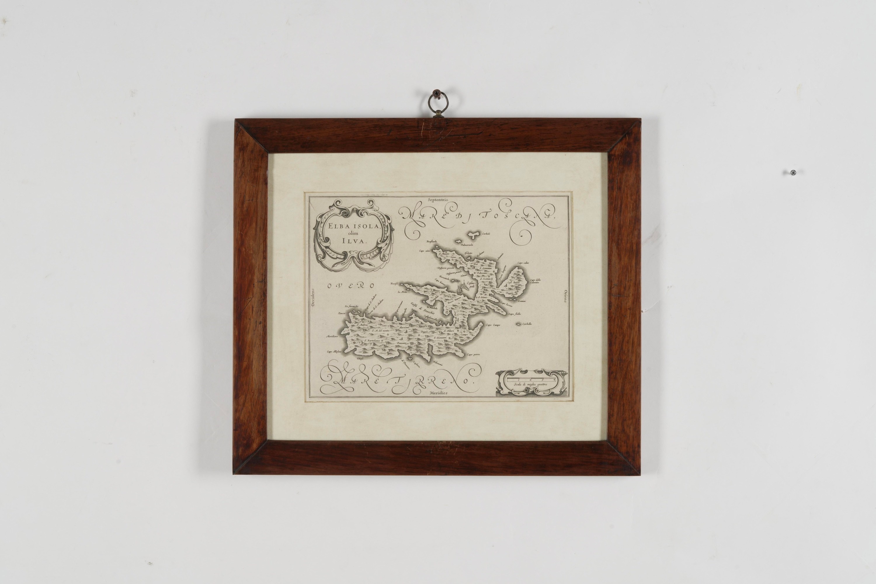 Willem J. Bleau, Due carte geografiche raffiguranti l’isola d’Elba, incisione da ‘Atlas Major’, 1...