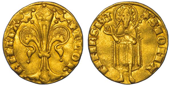 FIRENZE. REPUBBLICA, 1189-1532. Fiorino d'oro (IX serie), II semestre 1332 - I semestre 1348. Zecchiere Giovanni di Stefano di Soderino.