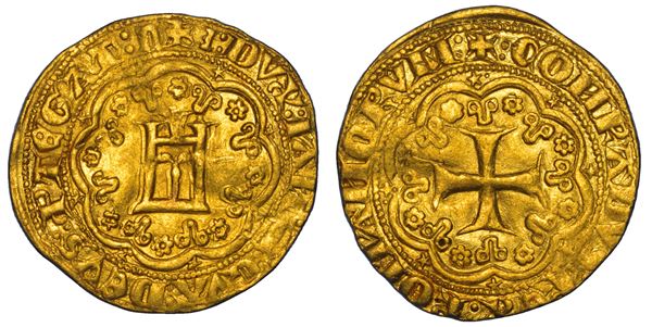 GENOVA. SIMON BOCCANEGRA DOGE I, 1339-1344. Genovino (I tipo).