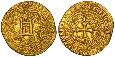 SIMON BOCCANEGRA, Genovino (I tipo), 1339-1344
