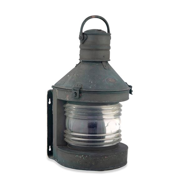 Fanale di bordo in rame Vogels