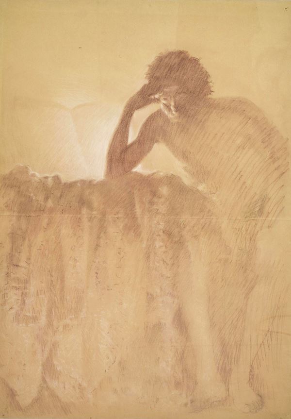 Artista del XX secolo Figura seduta