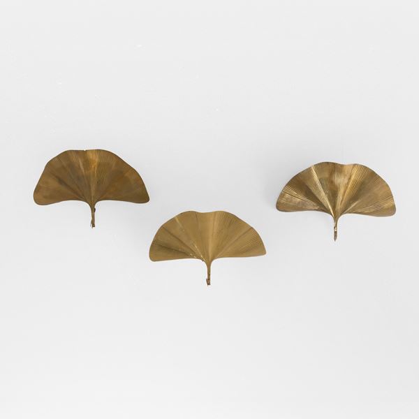 Tommaso Barbi - Tre lampade da parete mod. Ginko