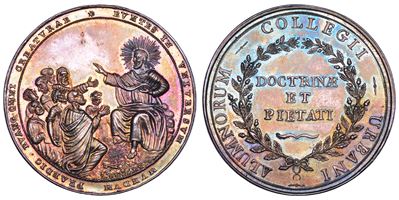 Pio VII (Barnaba Chiaramonti), Medaglia in argento, 1800-1823