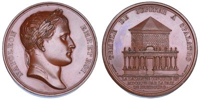 Napoleone I, Medaglia in bronzo 1806. Conquista della Dalmazia