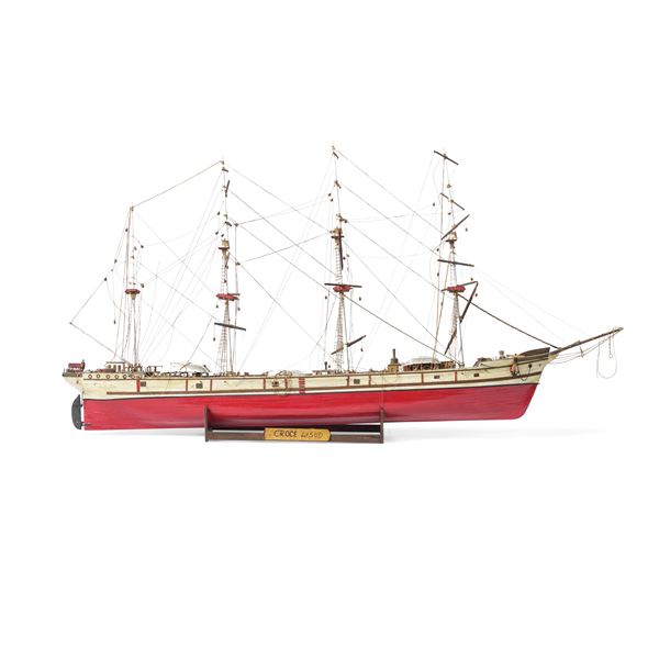 Modello di nave a palo, inizio XX secolo