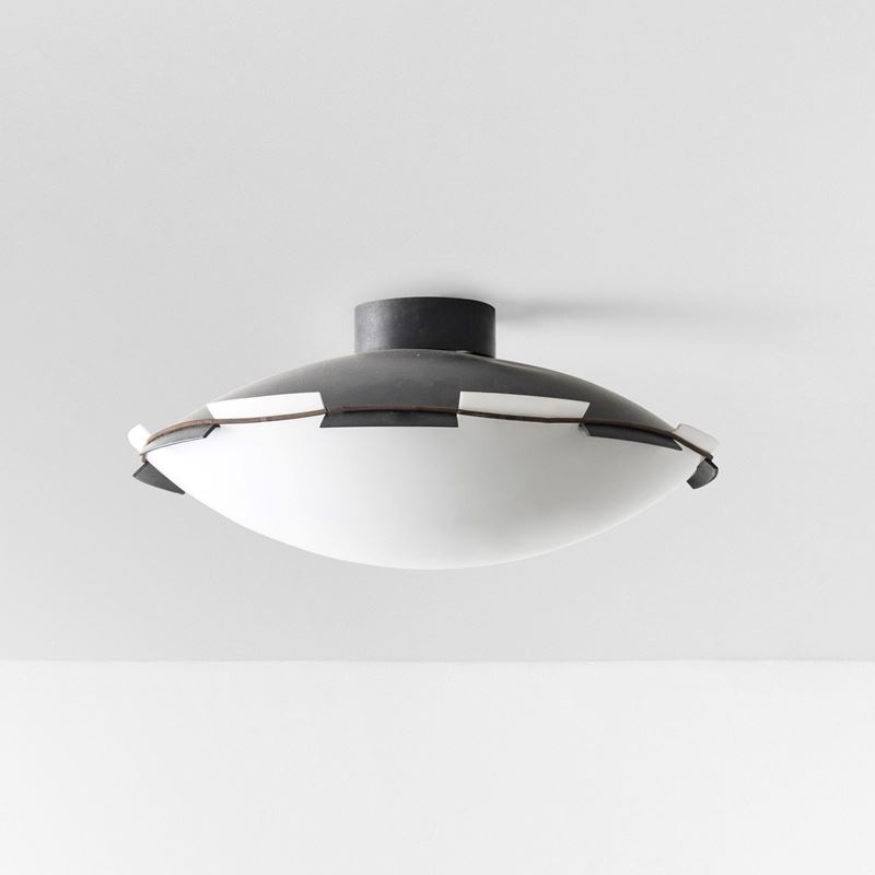 Ico Parisi : Lampada a plafone mod. Terraneo  - Asta Design Lab - Cambi Casa d'Aste