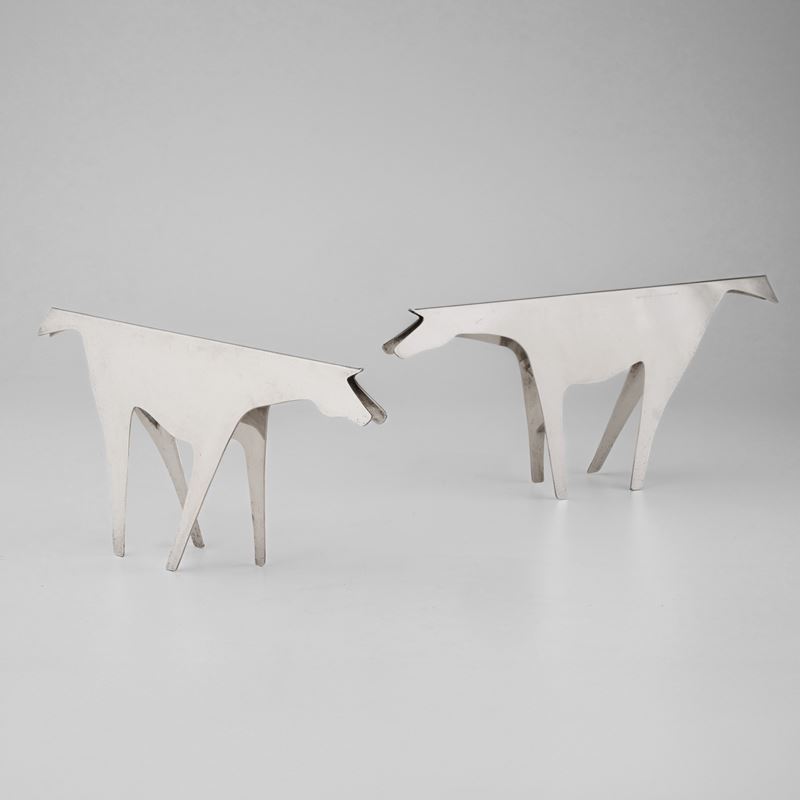 Gio Ponti : Due sculture mod. Cavallo  - Asta Design - Cambi Casa d'Aste