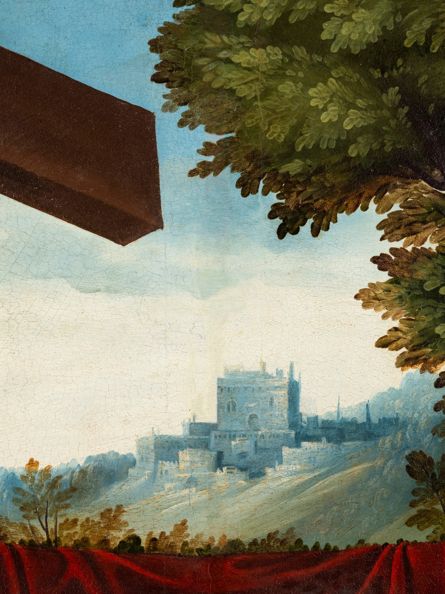 Benvenuto Tisi Detto il Garofalo - Madonna con Bambino, Sant’Elena e San Giovanni Battista, olio ...