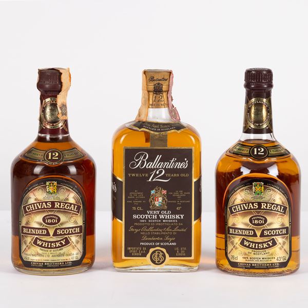 Ballantine's & Chivas Regal 12 Years Old, Scotch Whisky