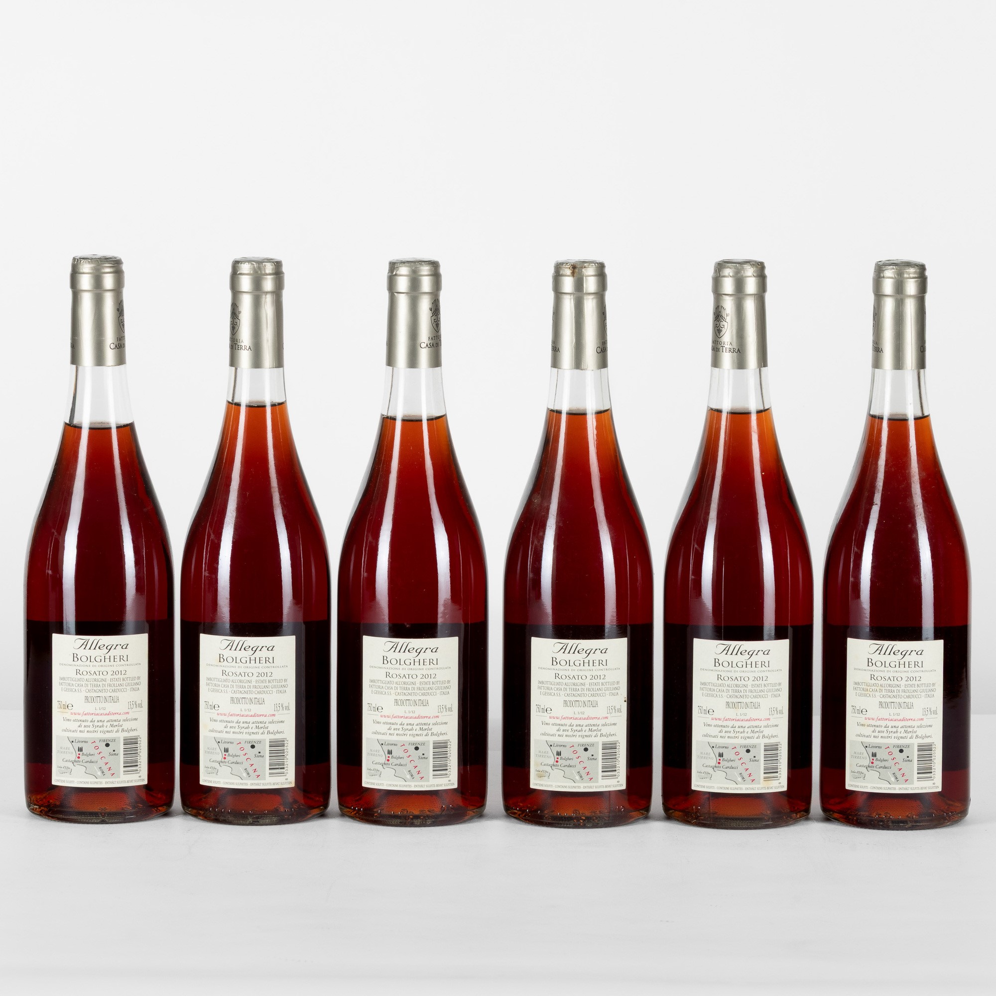 Allegra Bolgheri, Fattoria Casa Di Terra 2012
