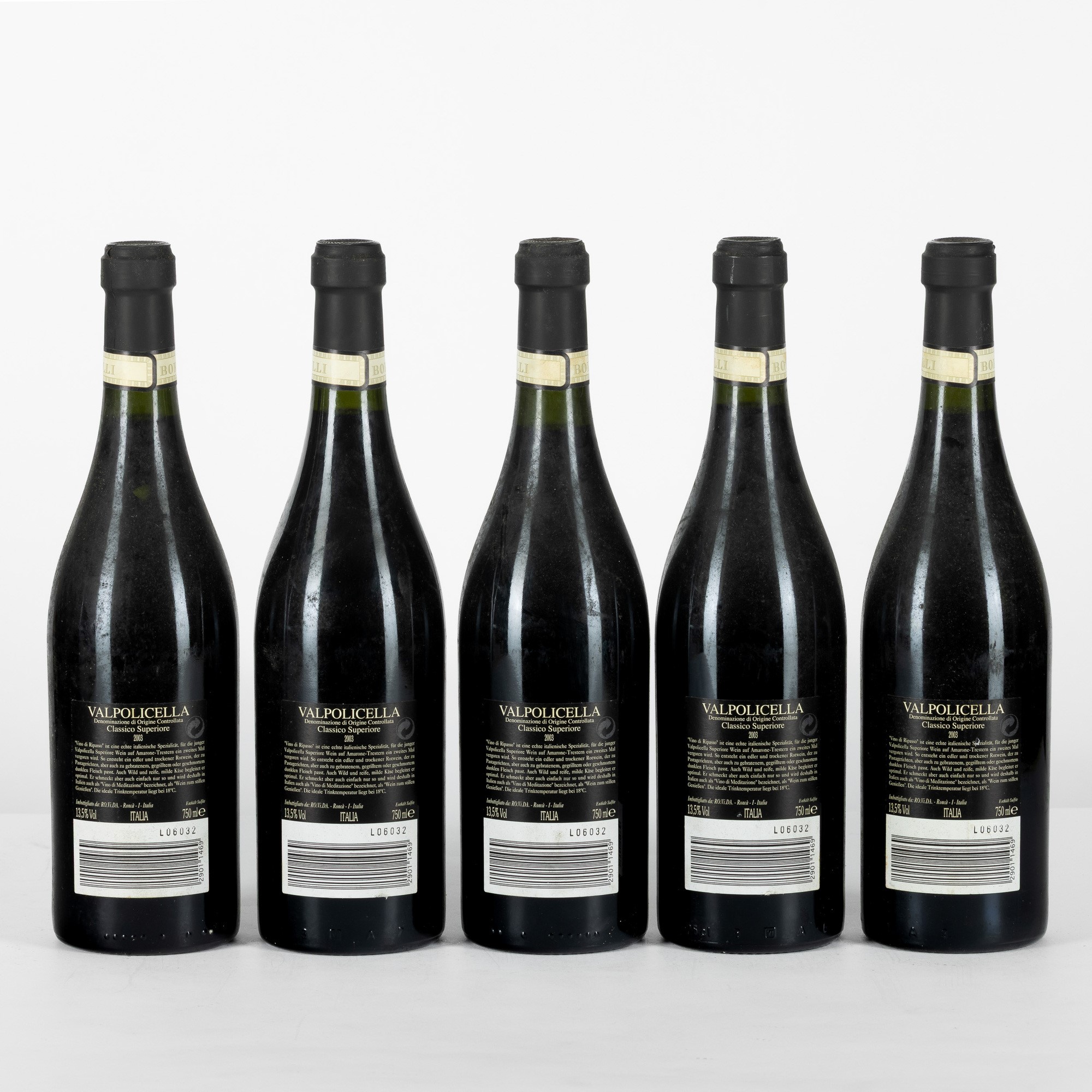Valpolicella Ripasso, Borelli 2003