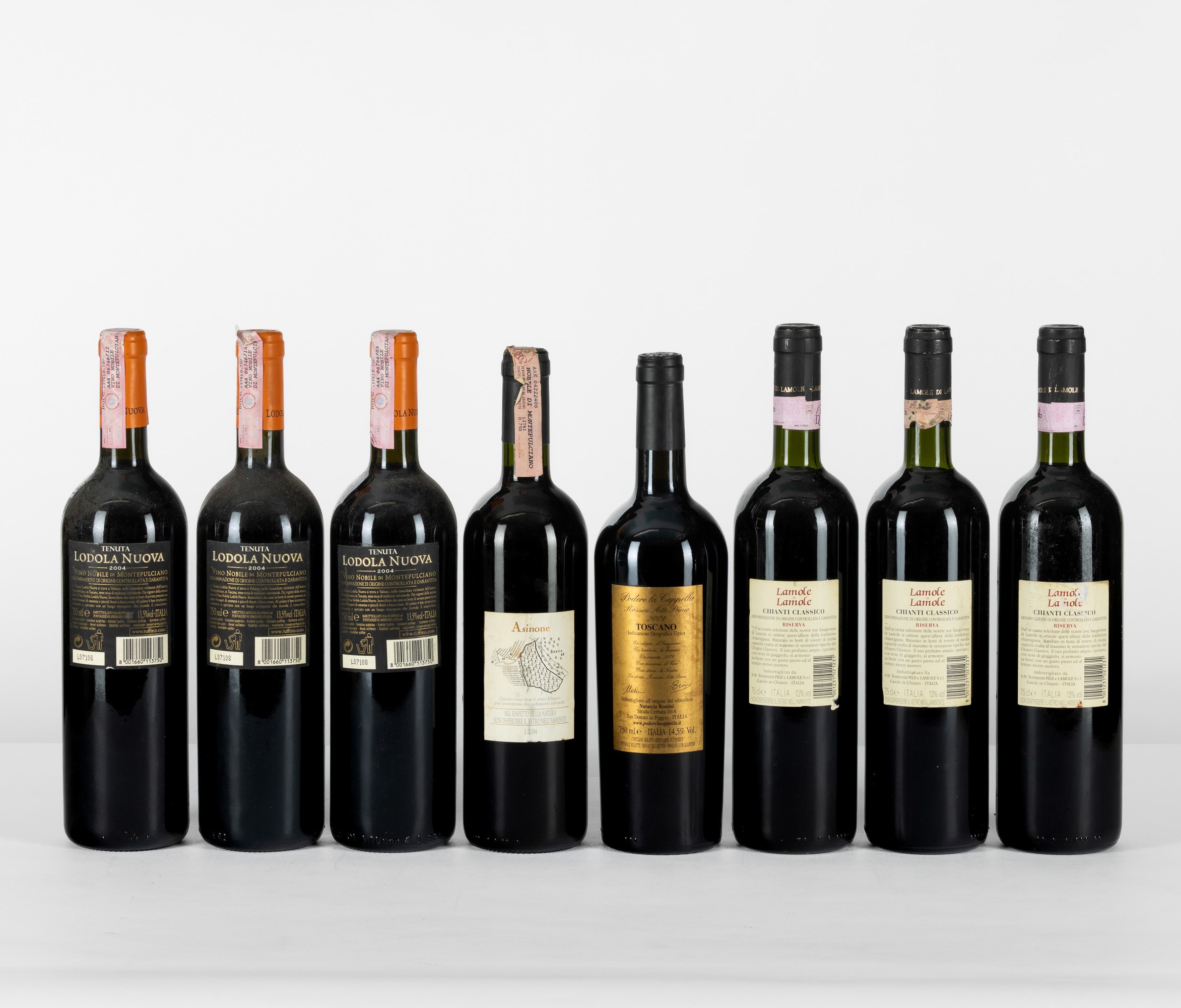 Vini Toscana, Selezione