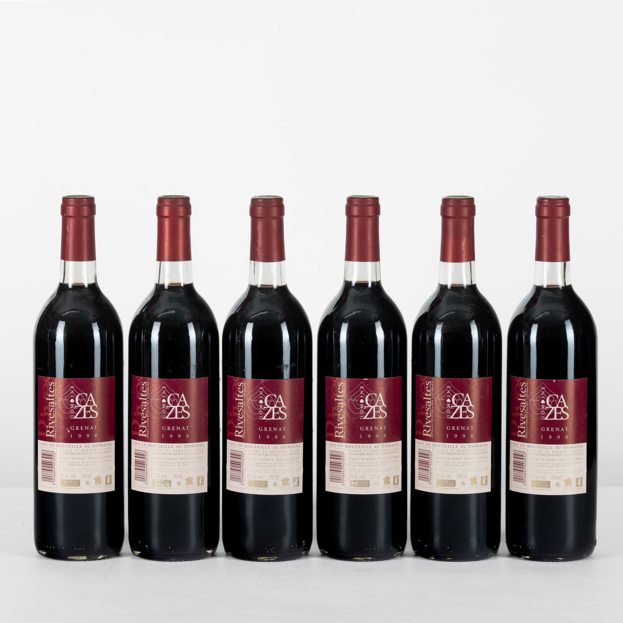 Rivesaltes Grenat, Domaine Cazes 1998