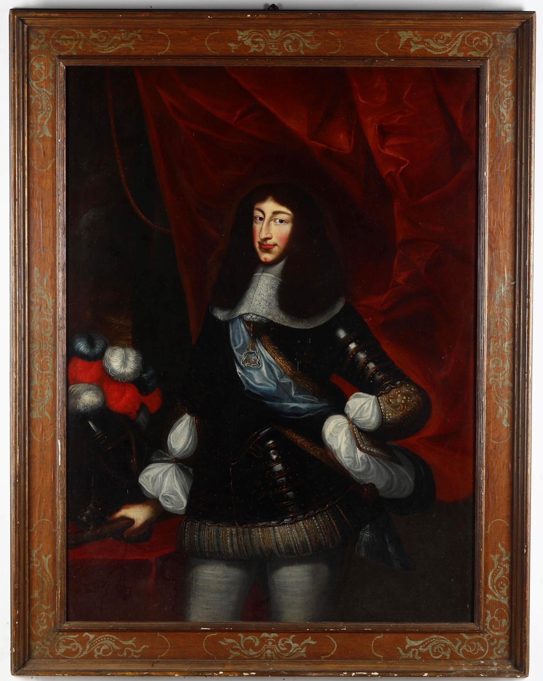 Scuola piemontese del XVII secolo Ritratto di Carlo Emanuele II