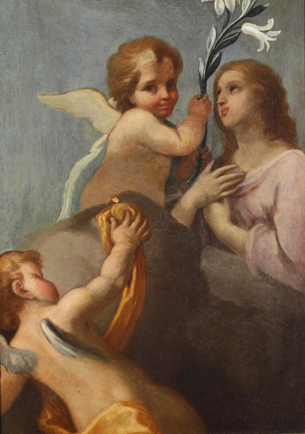 Scuola del XVIII secolo Santa martire