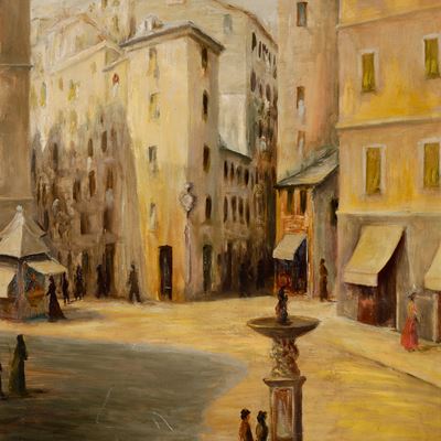 C. Parodi, Piazza Fossatello, Genova