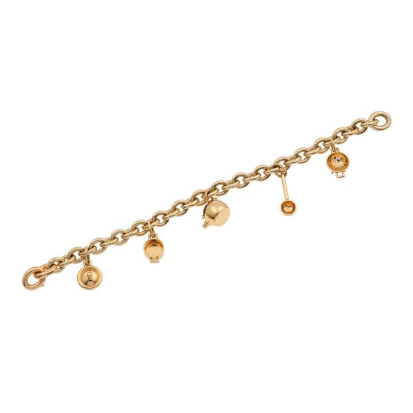 Gold bracelet. Signed and numbered Pomellato n. 251/250