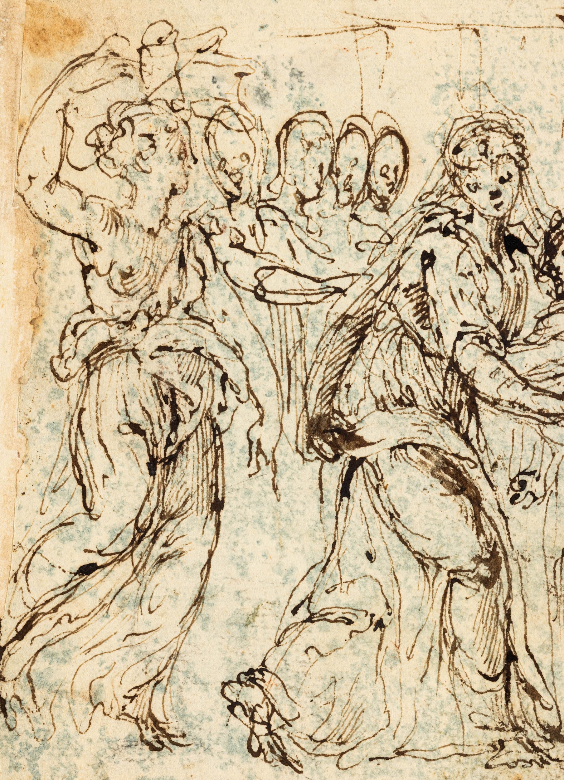 Studi per la Visitazione e Compianto sul Cristo morto Studi anatomici