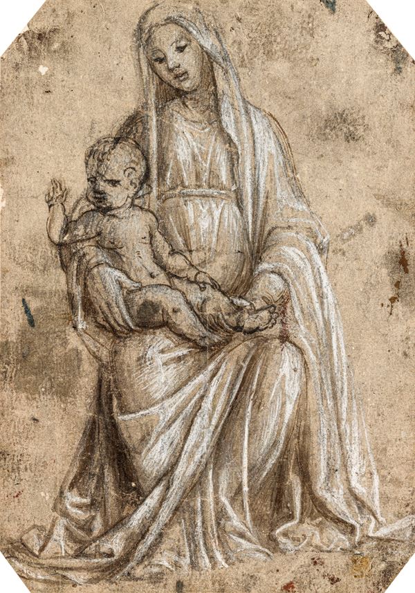 Vergine in trono con Bambino