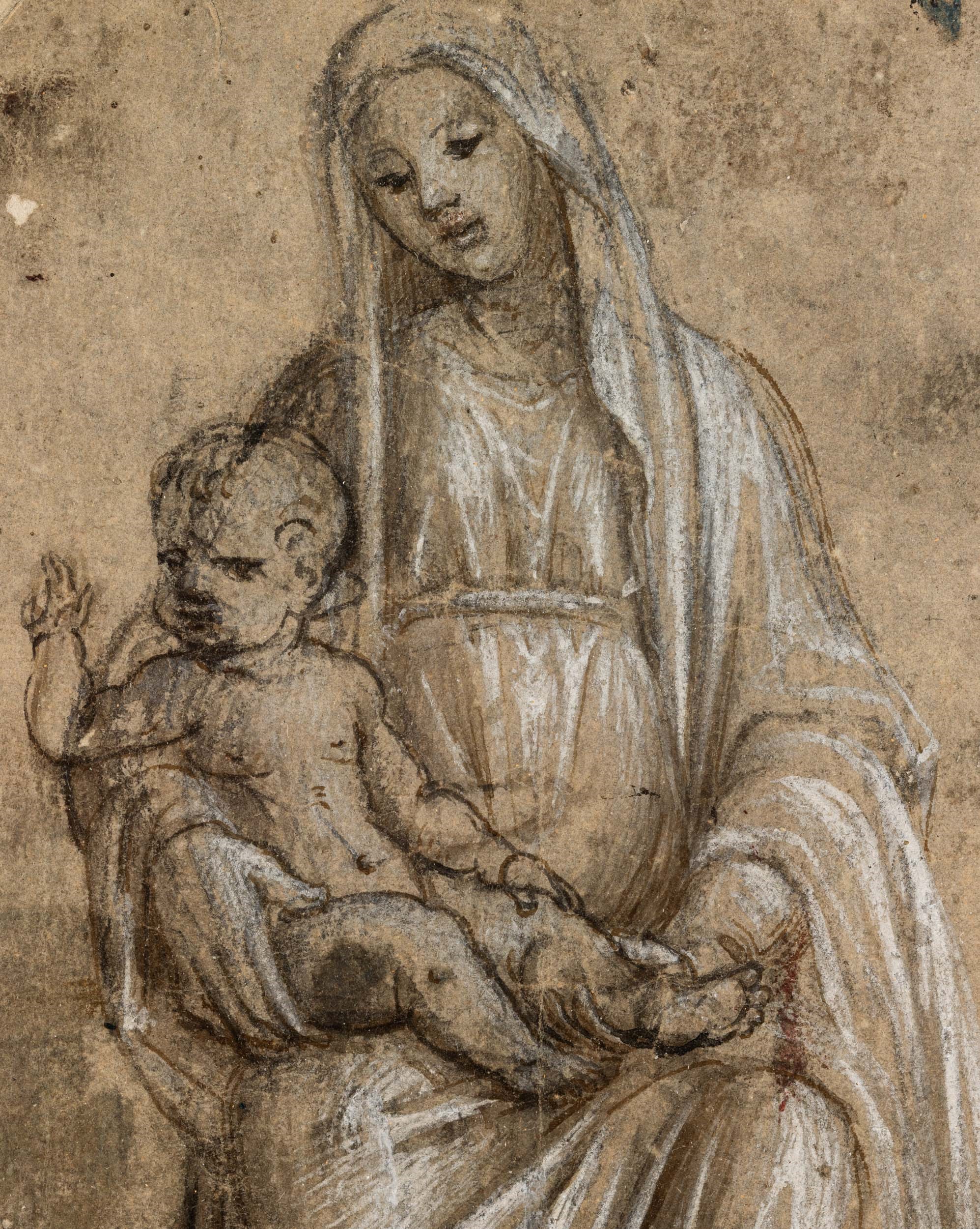 Vergine in trono con Bambino