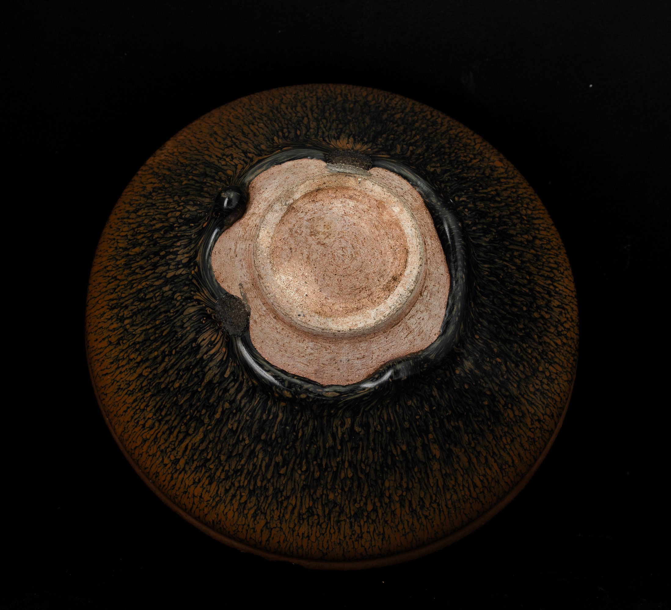Cina (Repubblica), Ciotola in terracotta con decori in blu cobalto