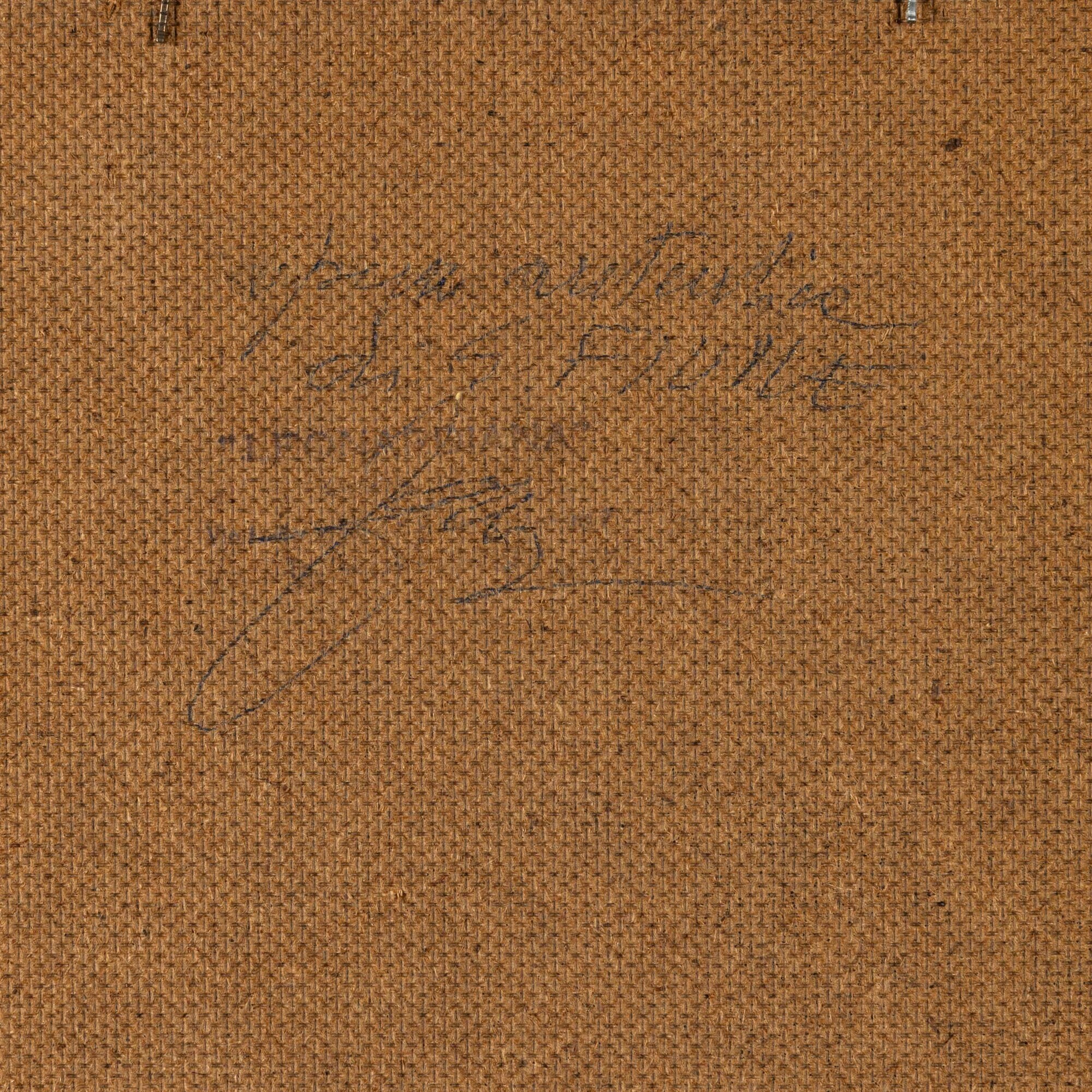 Salvatore Fiume - Senza titolo, olio su tela, 35 x 45 cm