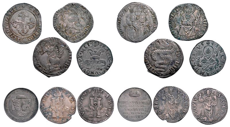 MILANO. Lotto di sette monete.  - Asta Numismatica - Cambi Casa d'Aste