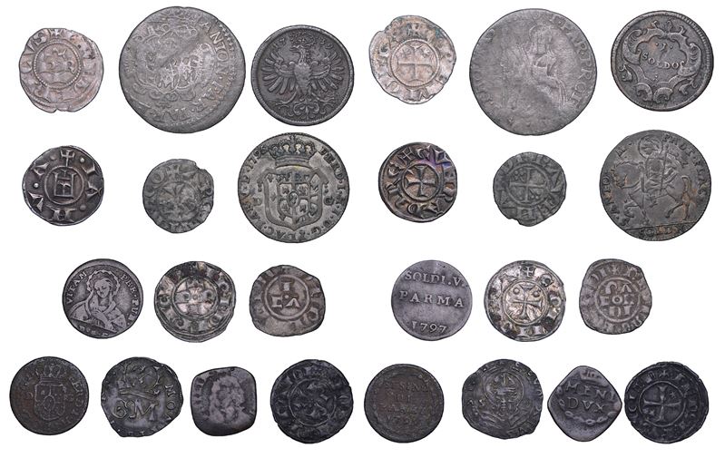 ZECCHE ITALIANE. Lotto di tredici monete.  - Auction Numismatics - Cambi Casa d'Aste
