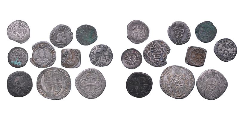 MILANO. Lotto di dieci monete.  - Auction Numismatics - Cambi Casa d'Aste